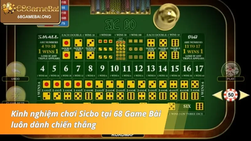 Kinh nghiệm chơi Sicbo  luôn dành chiến thắng