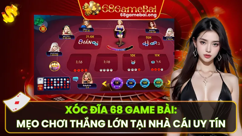 Xóc Đĩa:  Đặt Cửa Đỏ Đen, Hốt Thưởng Cưc Chất